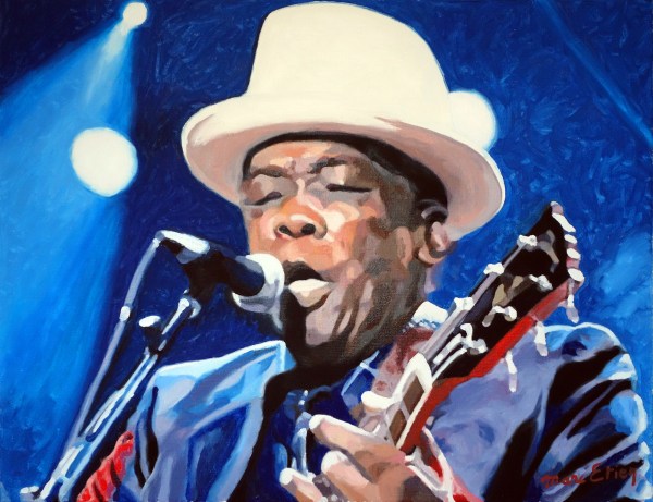 peinture bluesman