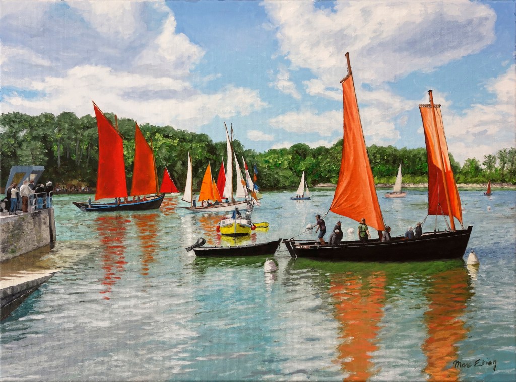 peinture Golfe Morbihan