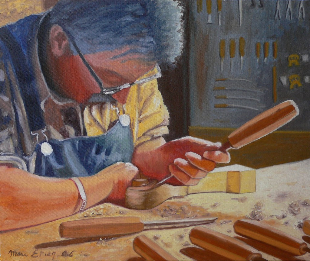 peinture luthier