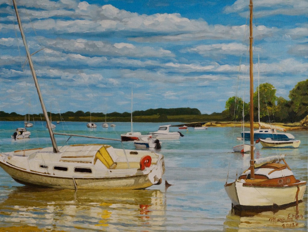 peinture golfe morbihan