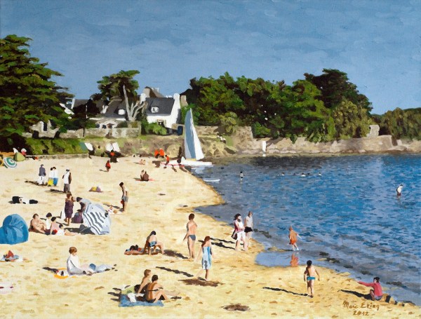 peinture séné golfe morbihan
