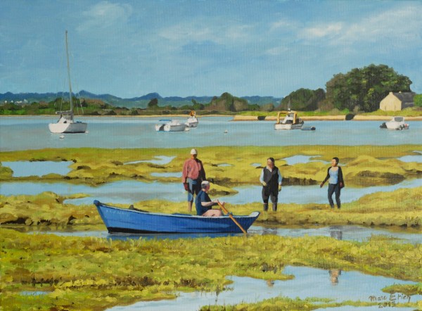 peinture plate golfe morbihan