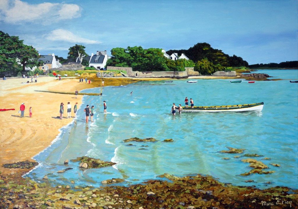 tableau bateau yole